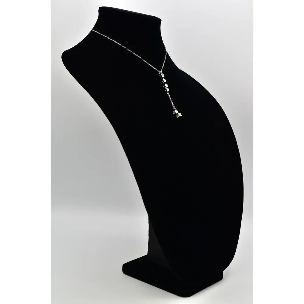 Christian Dior Vintage Letter Logo Necklace Pendant Tassel CD Signed 1990s BinBJ